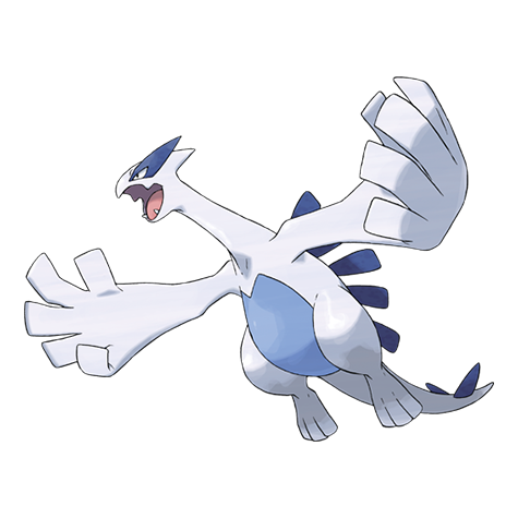 Lugia, guardián de los mares representante de Johto